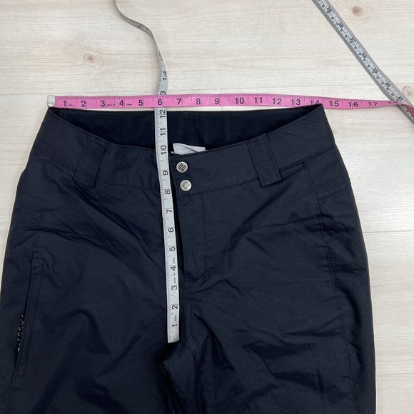 Columbia Omni Heat Snowboarding Ski Snow Pants Women Small Short Petite Black - Picture 7 of 15